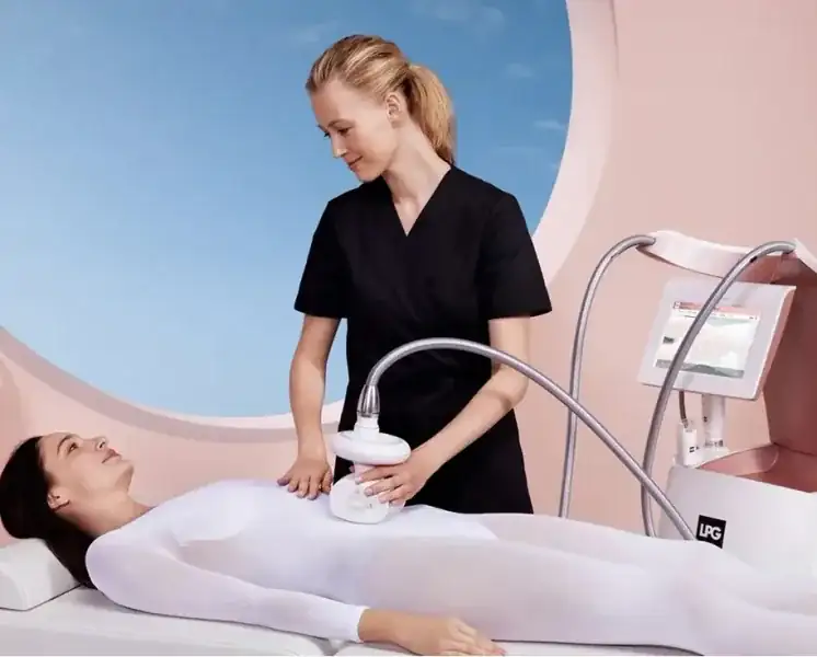 Professional medical spa treatment room